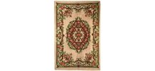 Tapis vintage Belge Savonnerie, 1C270