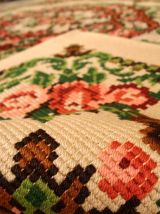 Tapis vintage Belge Savonnerie, 1C270