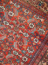 Tapis ancien Persan Hamadan fait main, 1C276