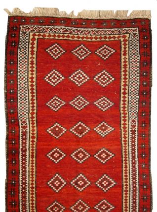 Tapis ancien Ouzbek Gulyam fait main, 1C278