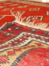 Tapis ancien Ouzbek Gulyam fait main, 1C278