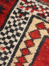 Tapis ancien Ouzbek Gulyam fait main, 1C278