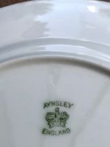 Service à gâteaux porcelaine anglaise