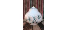 Jolie suspension en opaline (vintage)