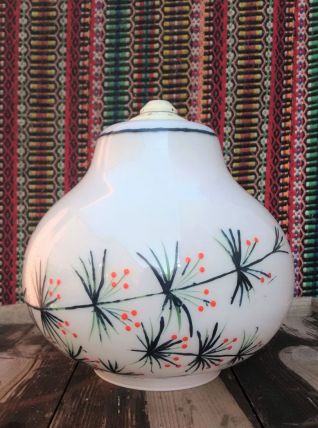 Jolie suspension en opaline (vintage)