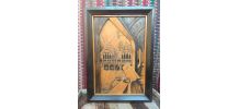 Tableau en bois sculpté - Les hospices de Beaune 