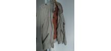 Blouson teddy veste courte beige écrue  Femme taille 36