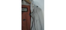 Blouson teddy veste courte beige écrue  Femme taille 36