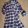 Chemise surchemise à carreaux écossaise bûcheron taille36