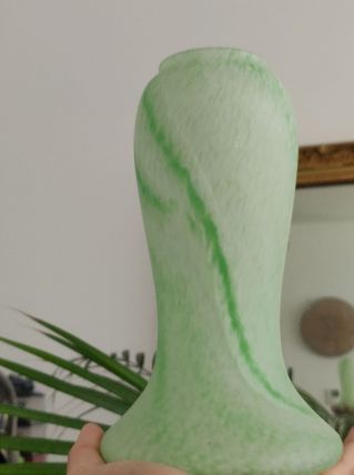 Vase pâte de verre