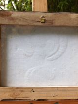 Peinture originale en relief composée de petites créatures 