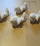 4,portes couteaux porcelaine