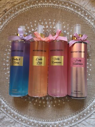 Lot de 4 brumes women secret