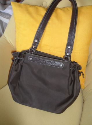 Sac à main marron foncé Lancaster