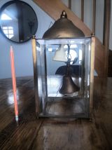Lanterne suspension en laiton