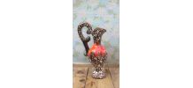 Grand vase en céramique émaillée (style Vallauris)