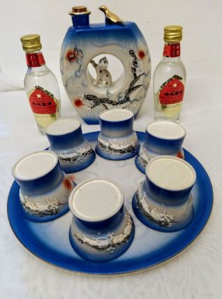 Service à  Saké et alcool chinois