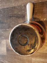 Ancien  Poêlon à Fondue Le Creuset Vintage