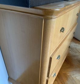 Commode d’ébéniste années 50