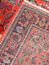 Tapis ancien Persan Sarouk fait main, 1B702