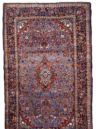Tapis ancien Persan Kashan fait main, 1B706
