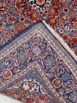 Tapis ancien Persan Kashan fait main, 1B706