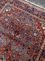 Tapis ancien Persan Kashan fait main, 1B706