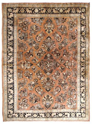 Tapis ancien Persan Sarouk fait main, 1B707