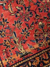 Tapis ancien Persan Sarouk fait main, 1B708