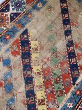 Tapis ancien Caucasien Gendje fait main, 1B717