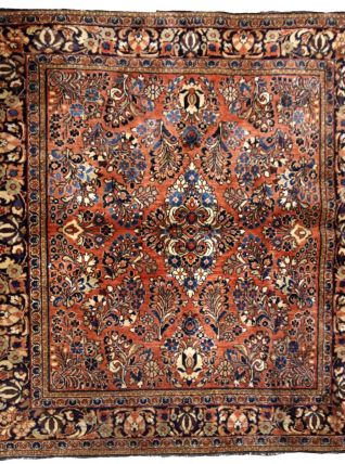 Tapis ancien Persan Sarouk fait main, 1B723