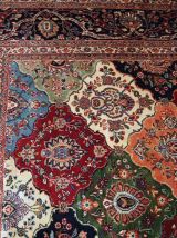 Tapis ancien Persan Kashan fait main, 1B724