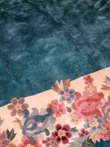 Tapis ancien Chinois Art Deco fait main, 1B726