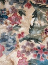 Tapis ancien Chinois Art Deco fait main, 1B726