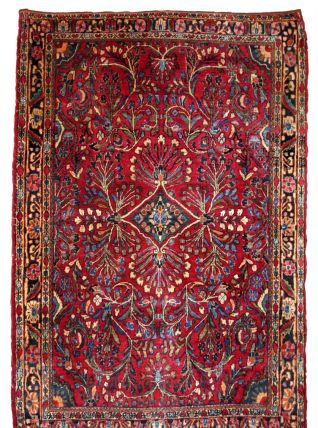 Tapis ancien Persan Sarouk fait main, 1B730