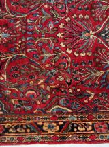 Tapis ancien Persan Sarouk fait main, 1B730