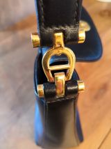 Petit sac à main noir Etienne Aigner vintage