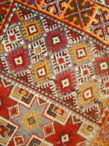 Tapis ancien Marocain Berber fait main, 1C292