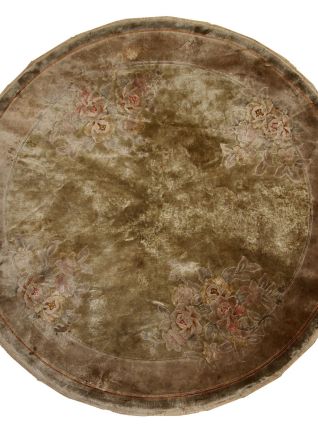 Tapis vintage Chinois Art Deco fait main, 1C301
