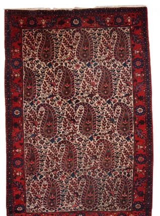 Tapis vintage Persan Malayer fait main, 1C314