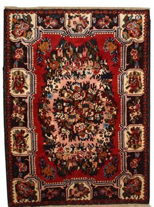 Tapis vintage Persan Bakhtiari fait main, 1C315