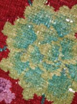 Tapis ancien Chinois Art Deco fait main, 1C331