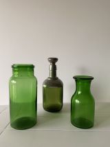 Lot de 2 pots d’apothicaire / droguerie