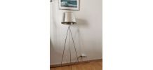 Beau lampadaire vintage H123 cm