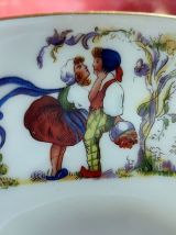 Superbe grande tasse à chocolat pocelaine Bernardaud Limoges