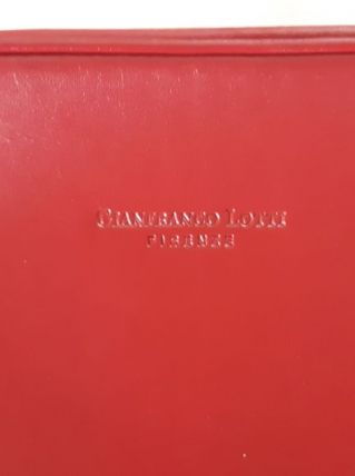 Sac en cuir rouge pour femme