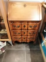ancien secrétaire anglais en bois