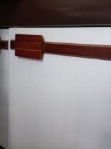 A SAISIR  5 Meubles de cuisine vintage année 80. Blanc/ bois