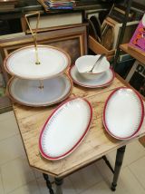service de table porcelaine de Limoges (85 pièces)