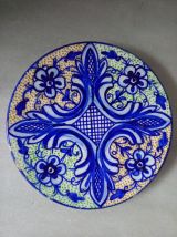 Assiettes peintes à la main